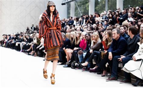 burberry front row|burberry gq.